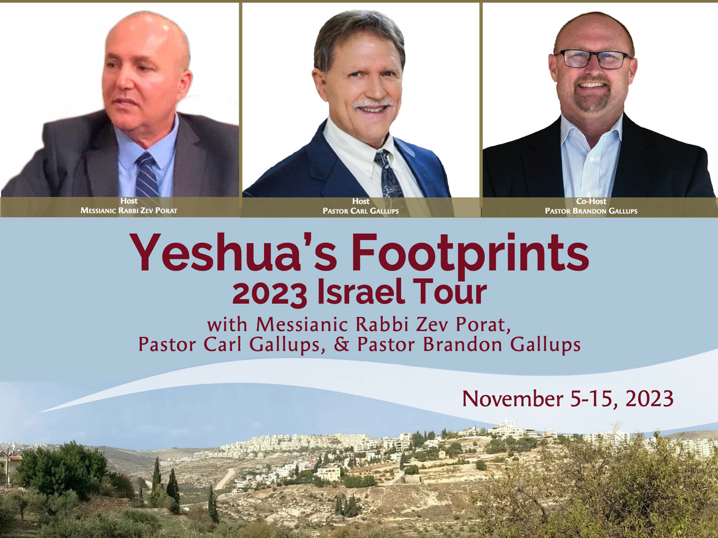Yeshua's Footprint 2023 Israel Tour